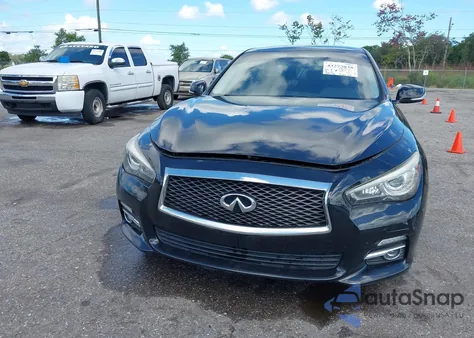 2017 Infiniti Q50 2.0T Base from USA, damaged, VIN JN1CV7AR6HM682720